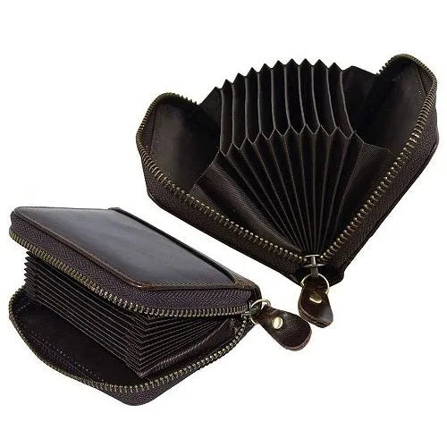 Premium 11 Slots Leather Wallet for Men and Women