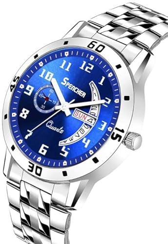 Exclusive Spencher Analog Watch with Date and Day Feature