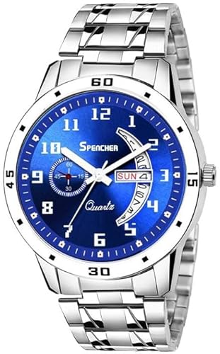 Exclusive Spencher Analog Watch with Date and Day Feature