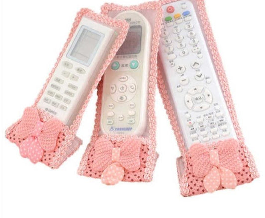 Dustproof Fancy Remote Cover Set of 3 (Multicolor)