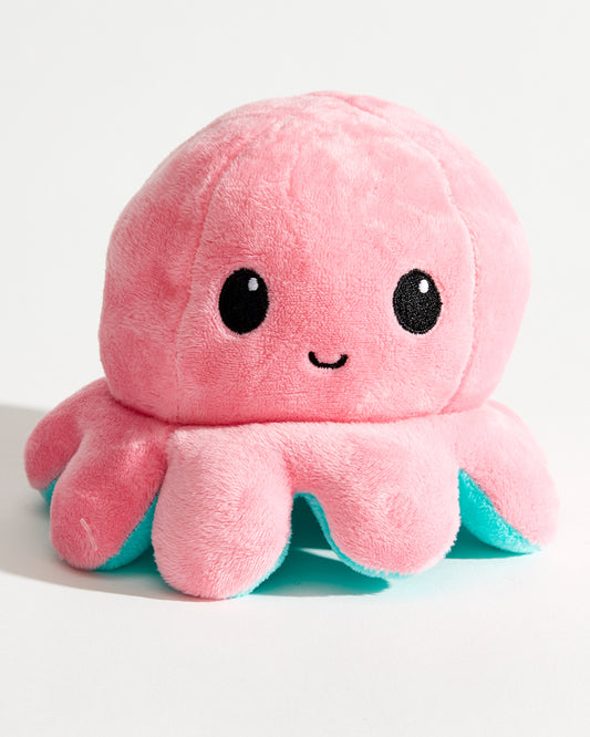 Premium Quality Reversible Flip Octopus Plush Stuffed Toy - 15 cm (Multicolor)