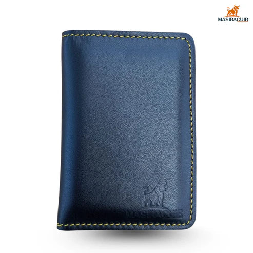 Premium Vegan Leather Bi-Fold Card Holder Wallet
