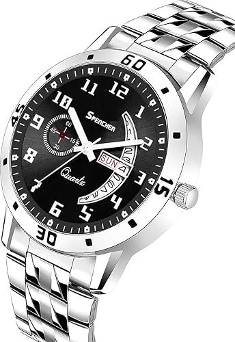 Exclusive Spencher Analog Watch with Date and Day Feature