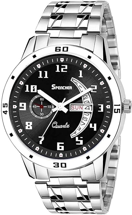 Exclusive Spencher Analog Watch with Date and Day Feature