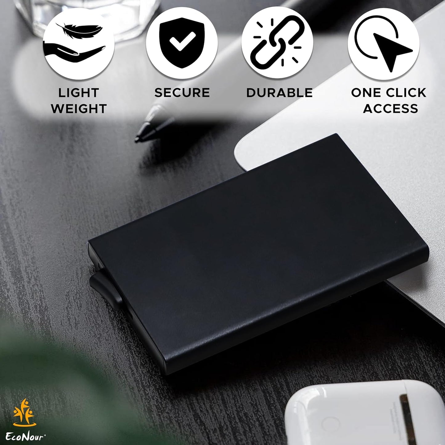 Premium Ultra Slim Pop-Up Wallet