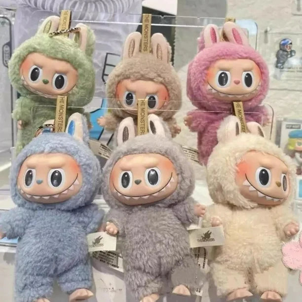 Premium Labubu Doll Collectible Soft Toy (Multicolor)