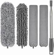 Microfiber Feather Bendable and Extendable Fan Cleaning Duster