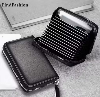 Premium 11 Slots Leather Wallet for Men and Women